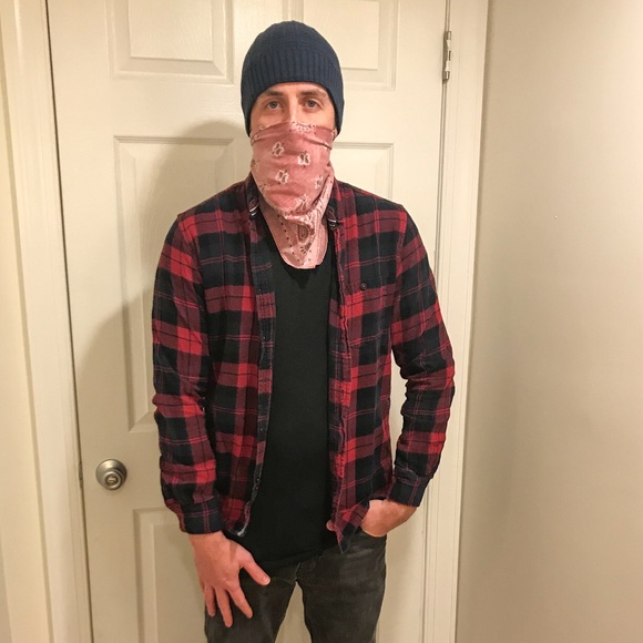 Plaid, button down shirt, On The Road - Picture 11 of 11